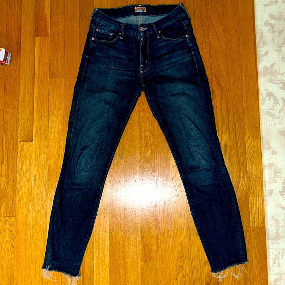 Mother Denim high rise skinny Looker jeans, size 26